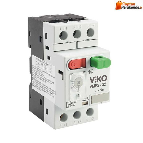 Viko Motor Koruma Şalteri 6.3-10 Amper VMP2-10